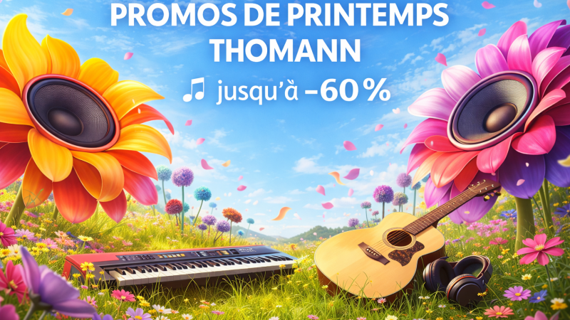 Les promos de printemps Thomann 2026