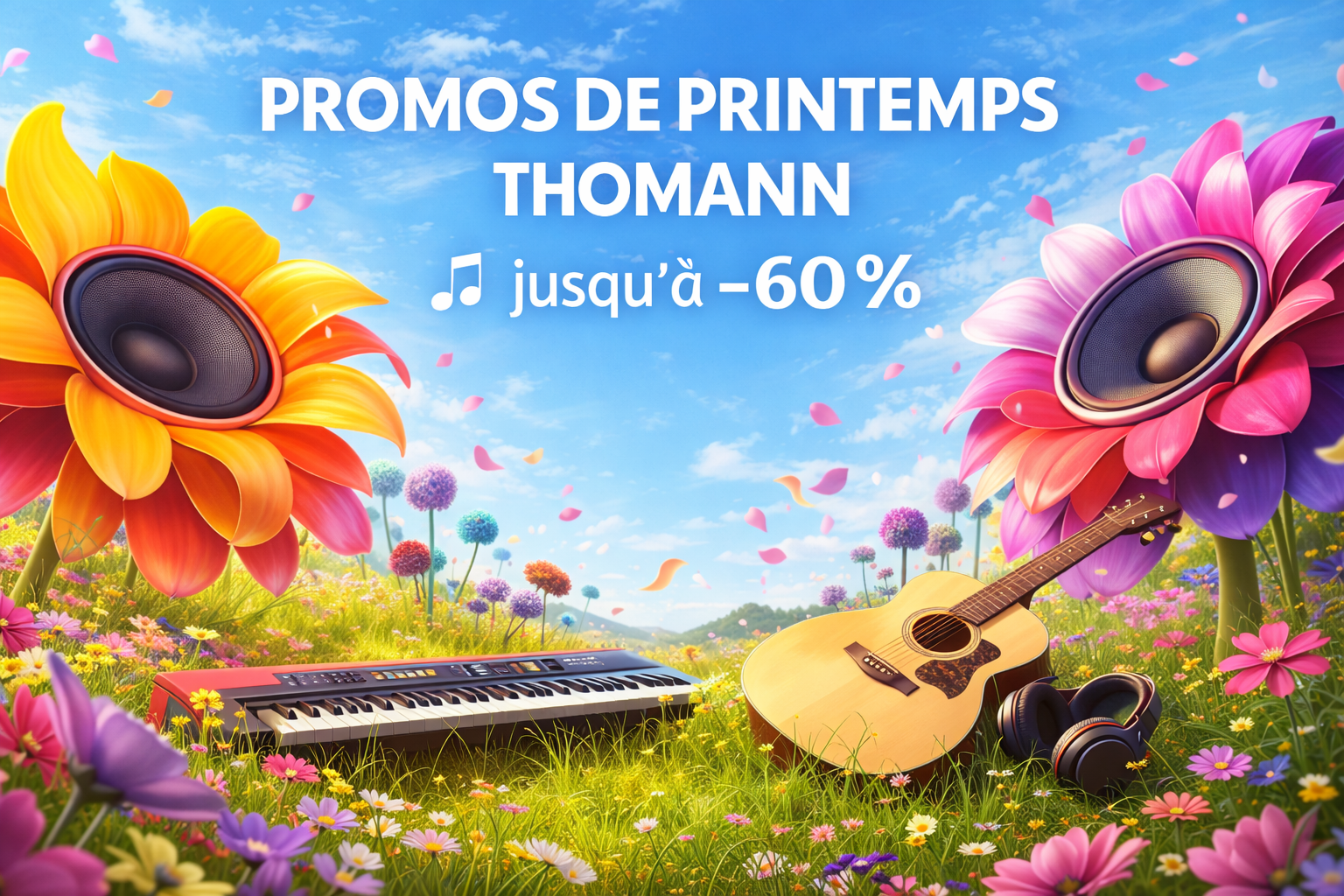 Les promos de printemps Thomann 2026